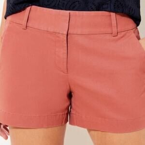 LOFT Chino 4” Inseam Cotton Shorts Size 4